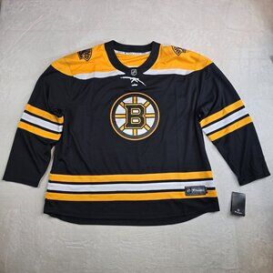 Boston Bruins NHL Jersey Mens Size 5XL Pull Over NEW With Tags Breakaway Hockey